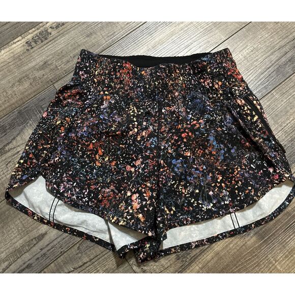 Lululemon Shorts 4 Women’s Tracker V 4" Florescent Swift Ultra Fabric Running - Picture 1 of 10